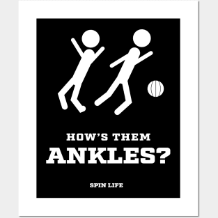 How's them ankles? - Players Posters and Art